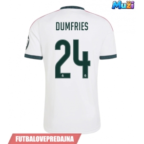 Lacne Muži Futbalové dres Real Madrid Denzel Dumfries #24 2026-27 Krátky Rukáv - Domáci